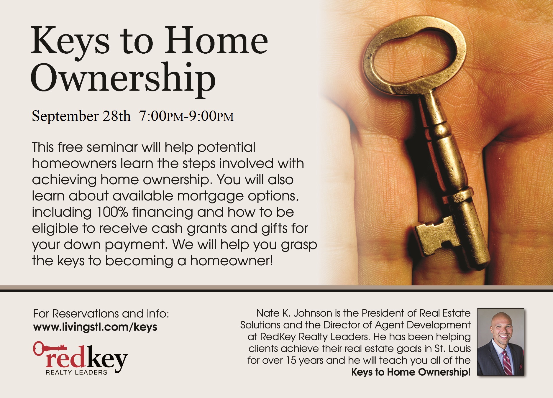 Keys to Homeownership Seminar Thursday