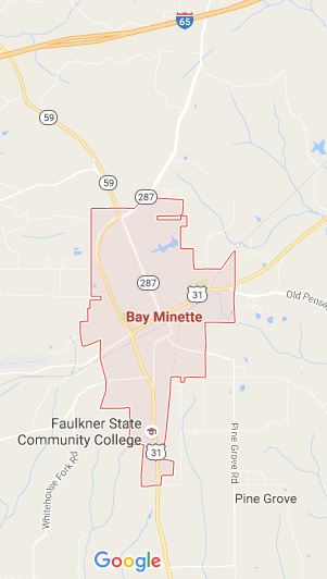 Bay Minette Map