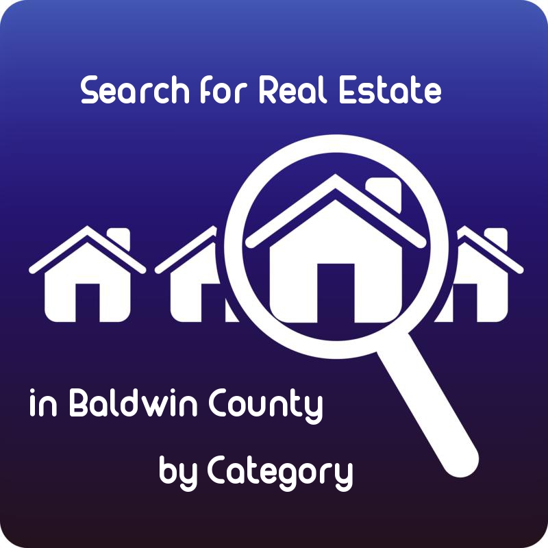 Search for Real Estate in Baldwin County by Category