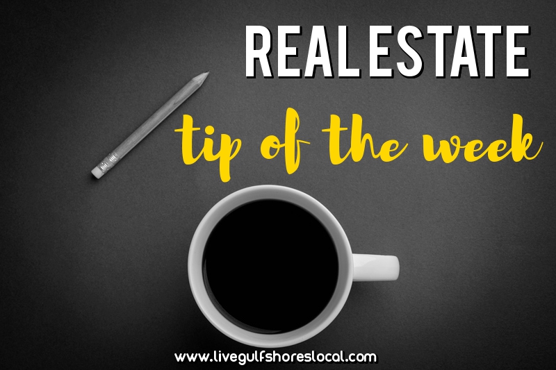 Real Estate Tip of the Week - 12/4/17