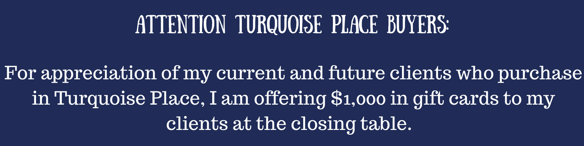 Attention Turquoise Place Buyers