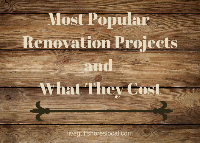 Most Popular Renovation Projects