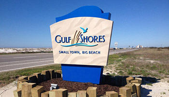Gulf Shores Sign