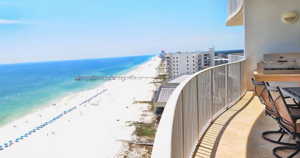 Balcony View in Gulf Shores
