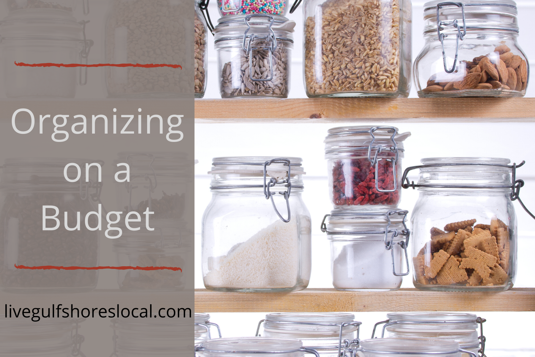 Organizing on a Budget