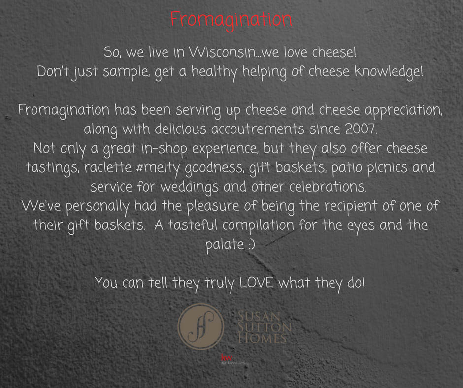 Fromagination - Feature Friday!