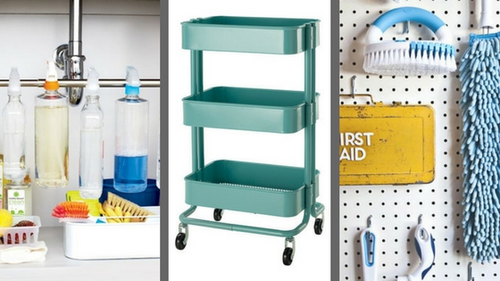 6 Fun & Easy Ways to Keep Cleaning Supplies Organized