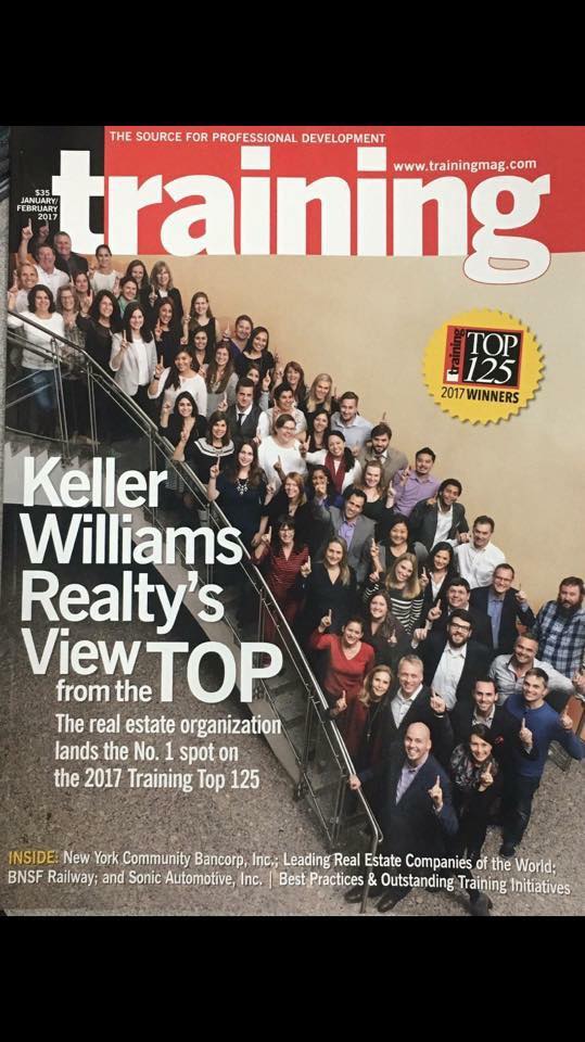 KW Named #1 Training Company
