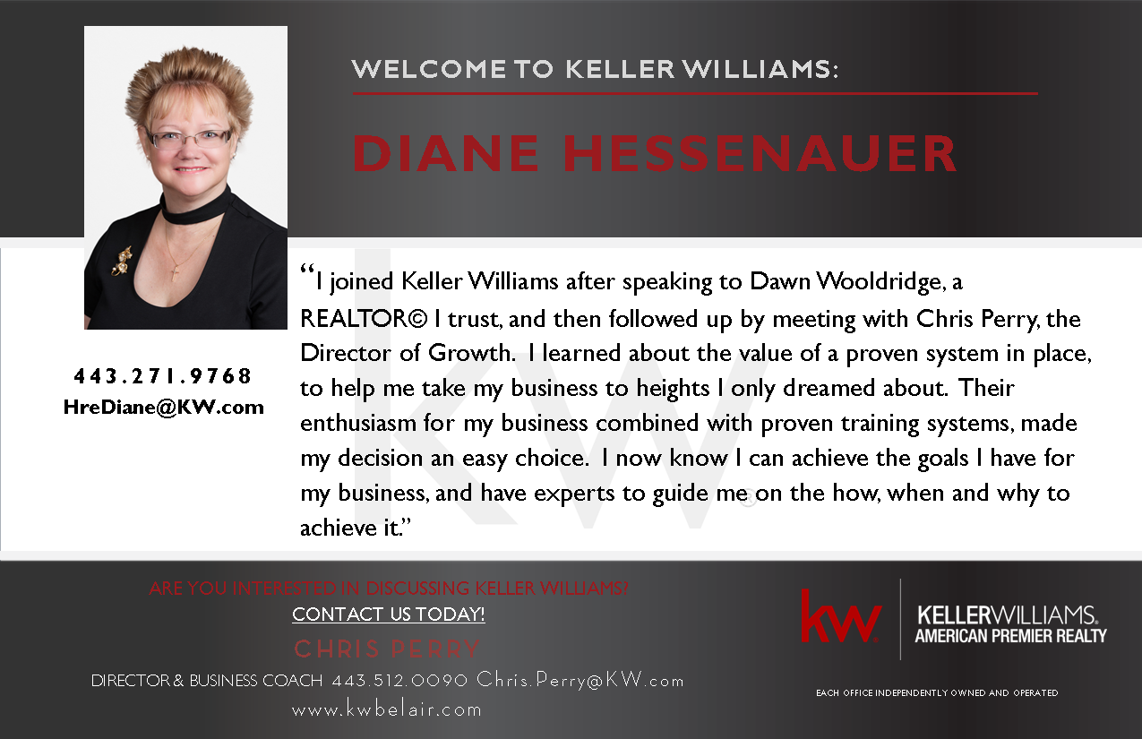 Diane Hessenauer Joins KW