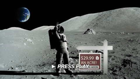 FOR SALE: Land on the Moon!
