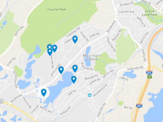 The Cassidy Realty Team’s 4th Annual Twilight Open House Tour in Mountain Lakes June 16th