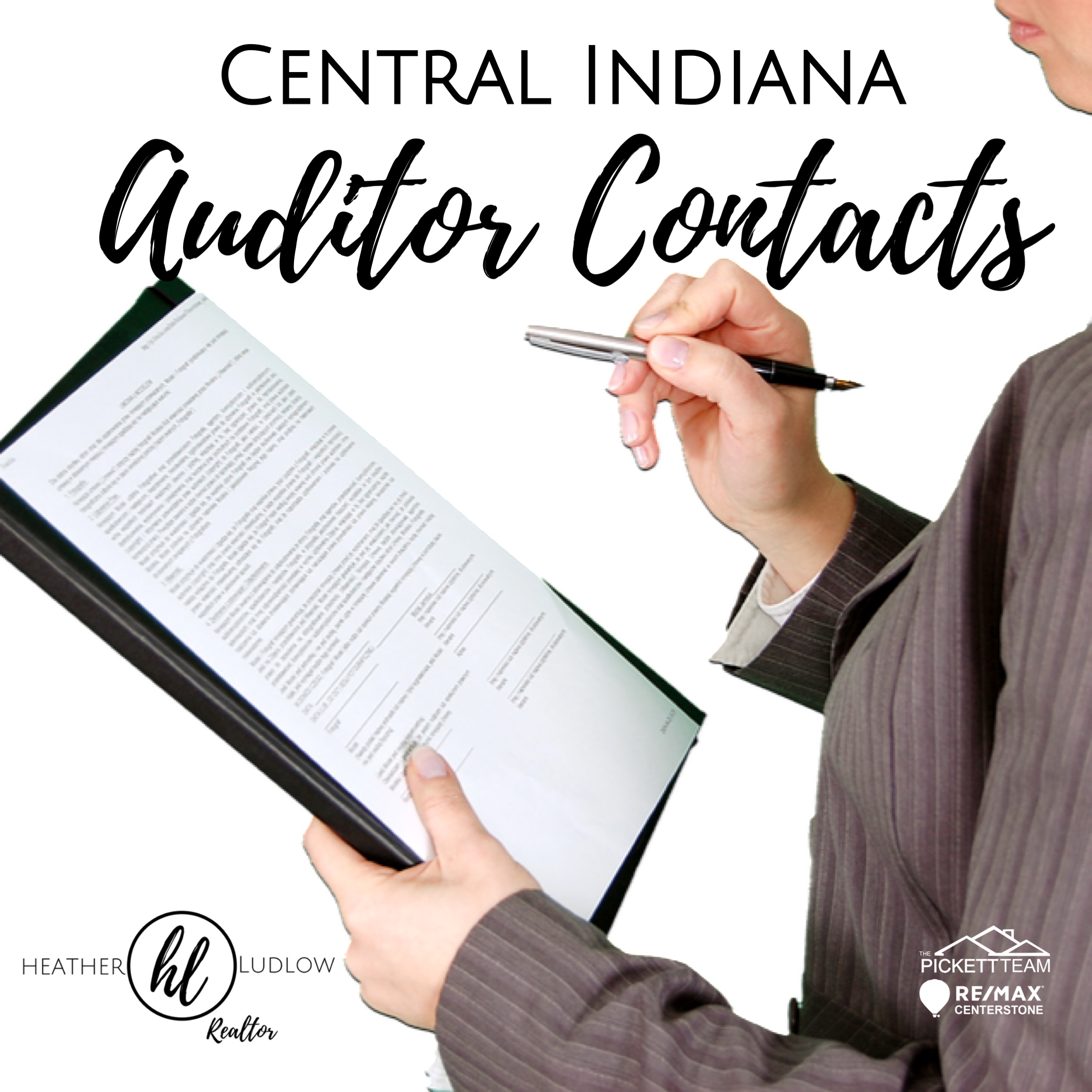 Central Indiana Auditor Contacts and Property Tax forms