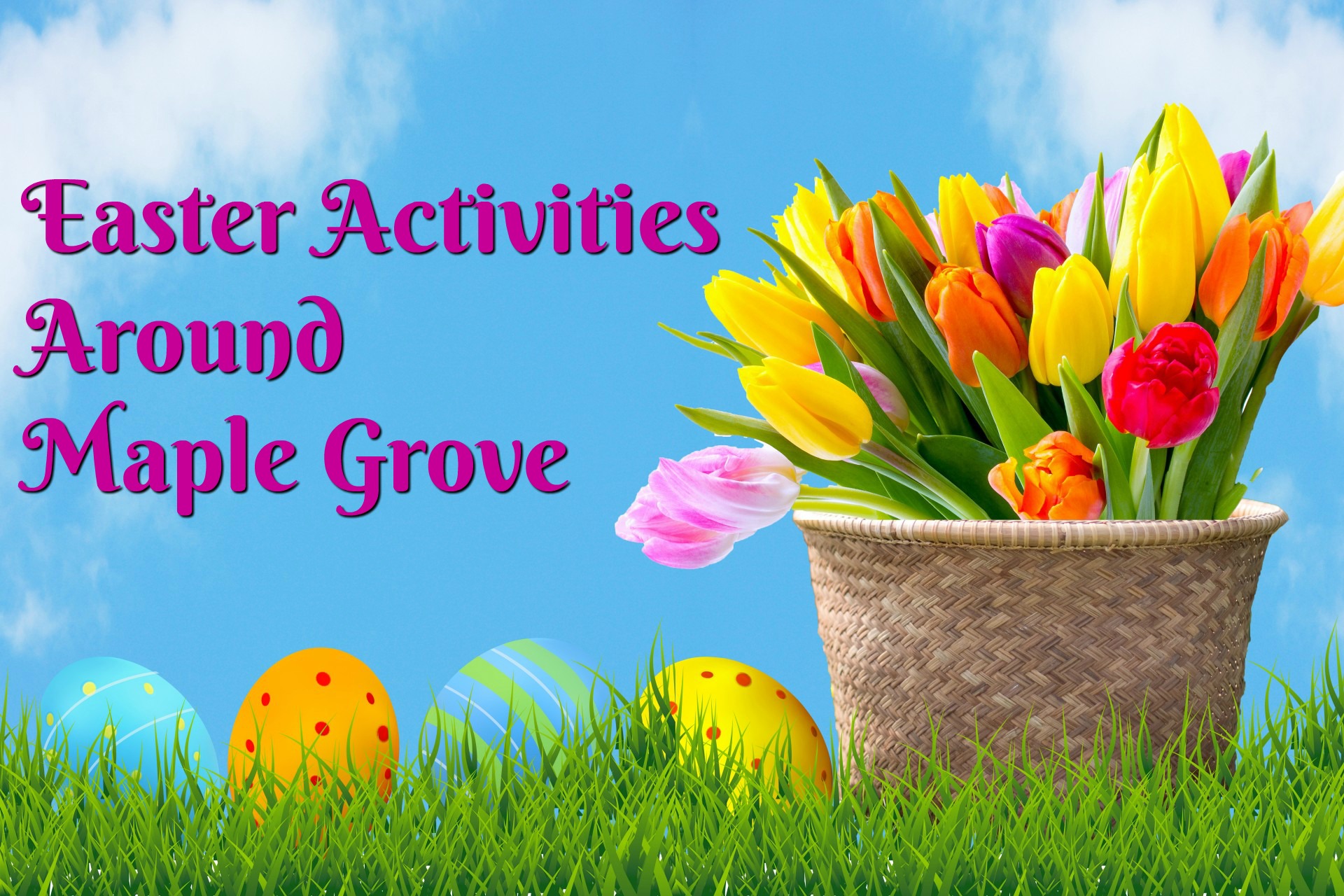 Easter is almost here! And so will be the bunny . . . 