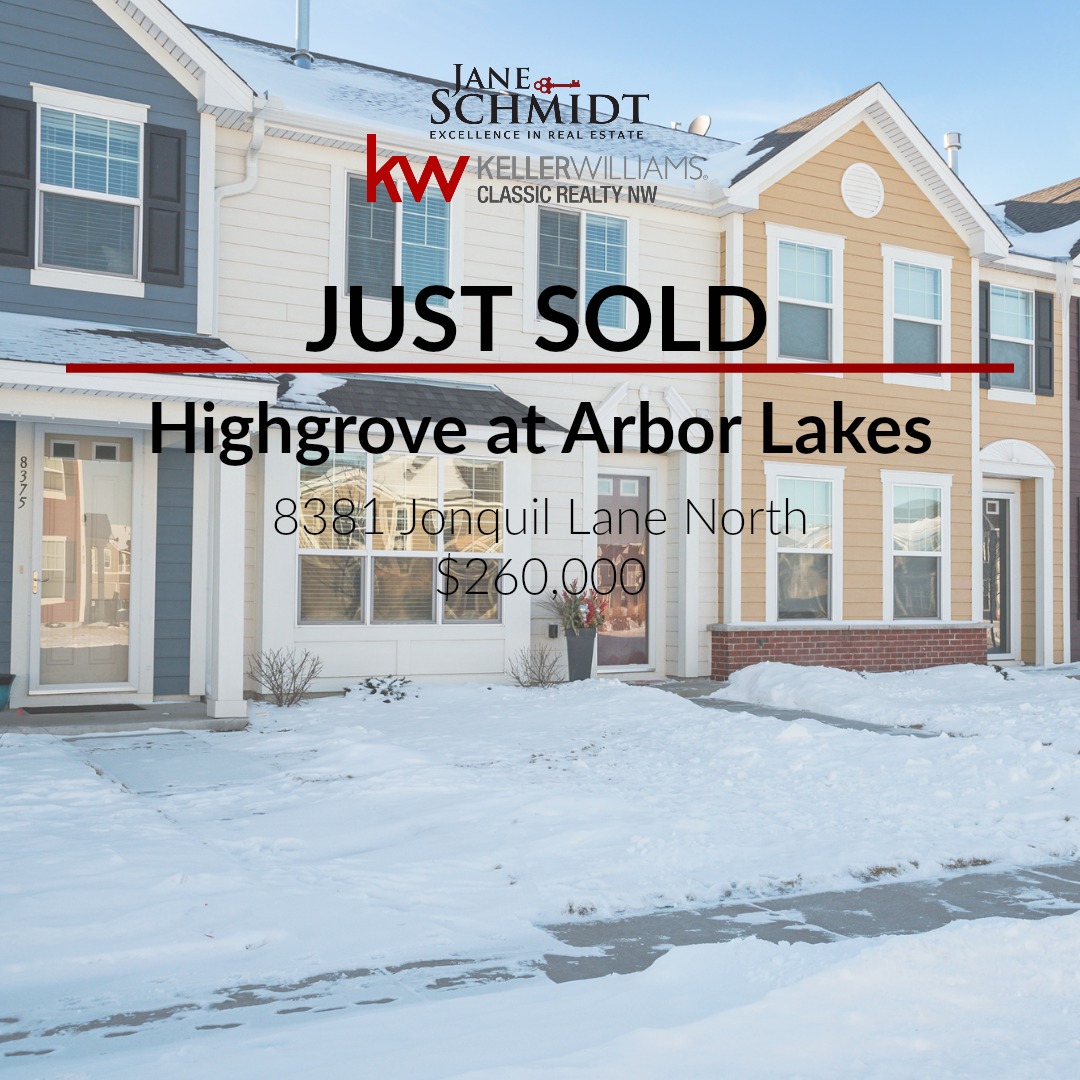 Just Sold: 8381 Jonquil Lane North Maple Grove, MN 55369