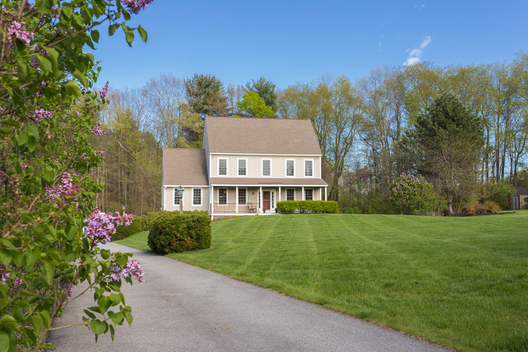 Just Listed in Stratham! A Private Oasis!