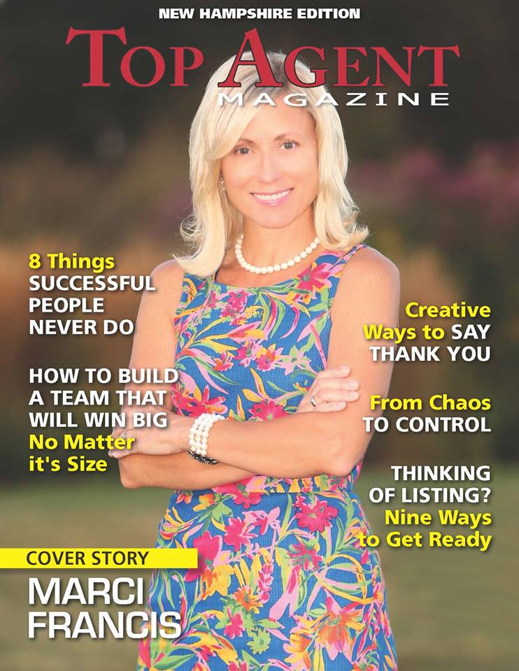 Marci Francis - Top Agent Magazine - Cover Story