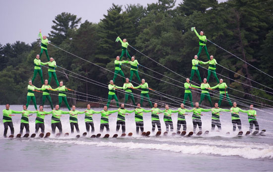 Aquanauts Water Ski Shows Twin Lakes Wi Show Times