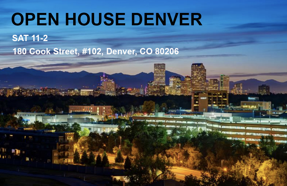 April open house series in Cherry Creek North
