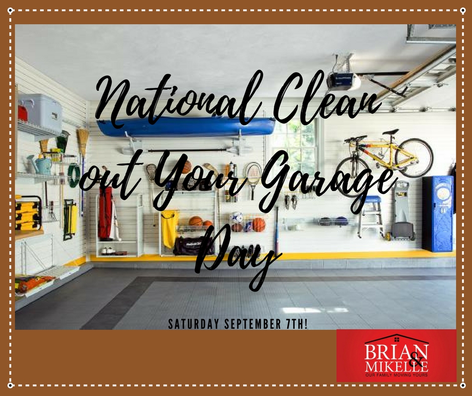 National Clean Out Your Garage Day!