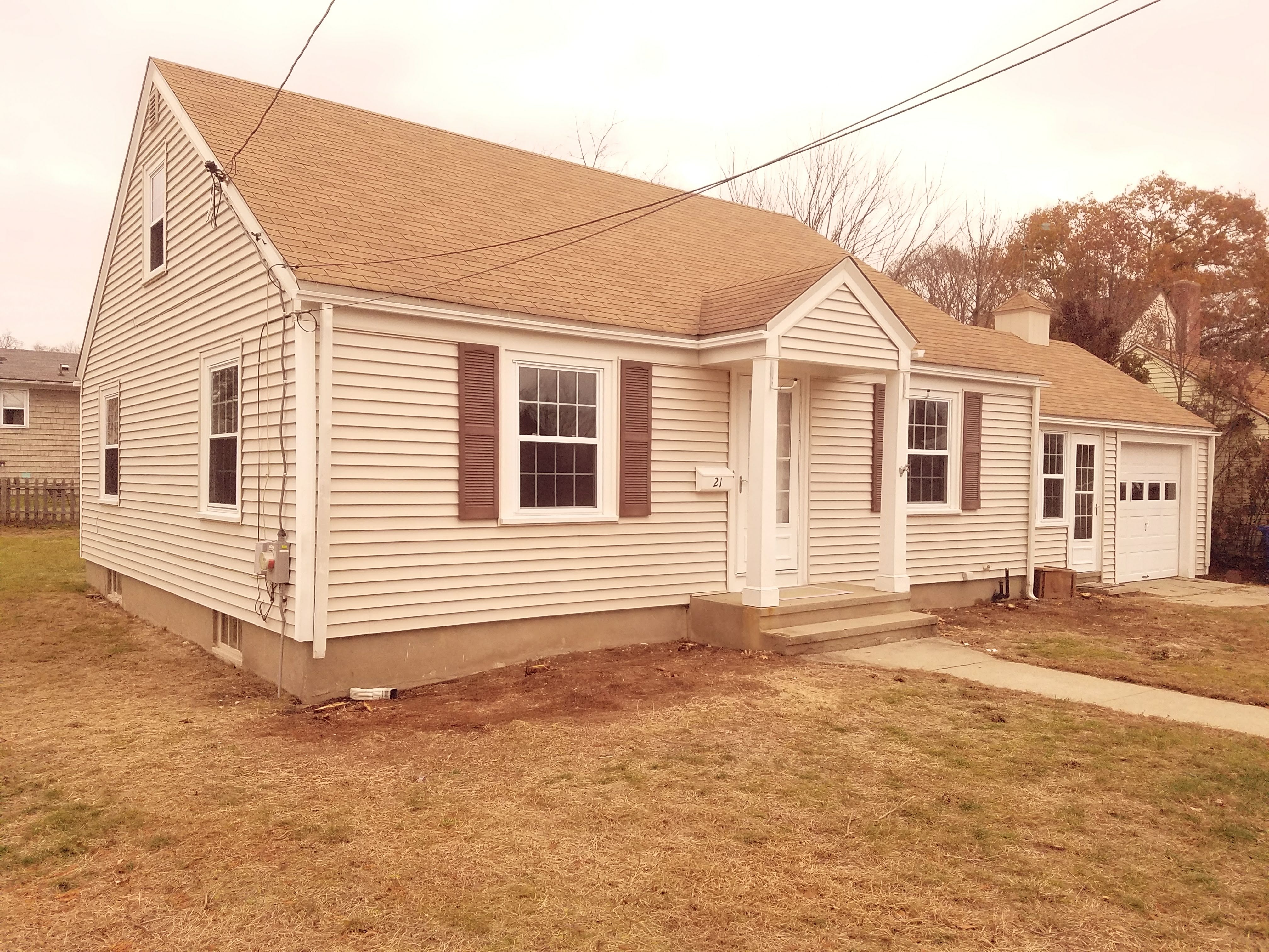 A classic Cape in Gaspee, Warwick, Rhode Island