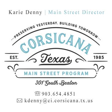 Downtown Corsicana Upcoming Events in March to April 2018