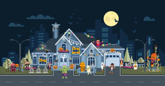 5 FUN AND INEXPENSIVE WAYS TO DECORATE YOUR HOMES EXTERIOR FOR HALLOWEEN
