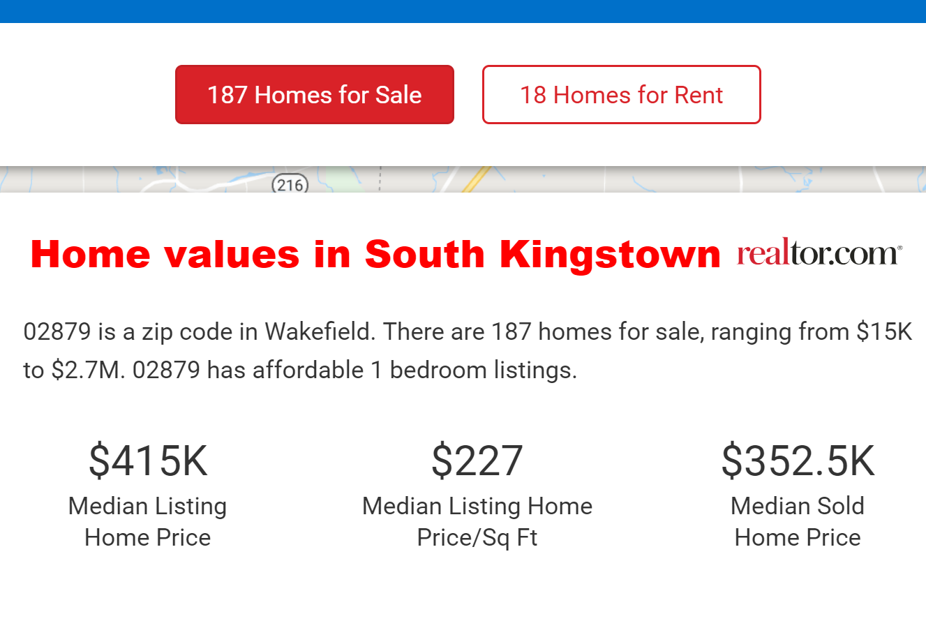 South Kingstown Real Estate Market Report by South Kingstown Realtor Bridget Morrissey