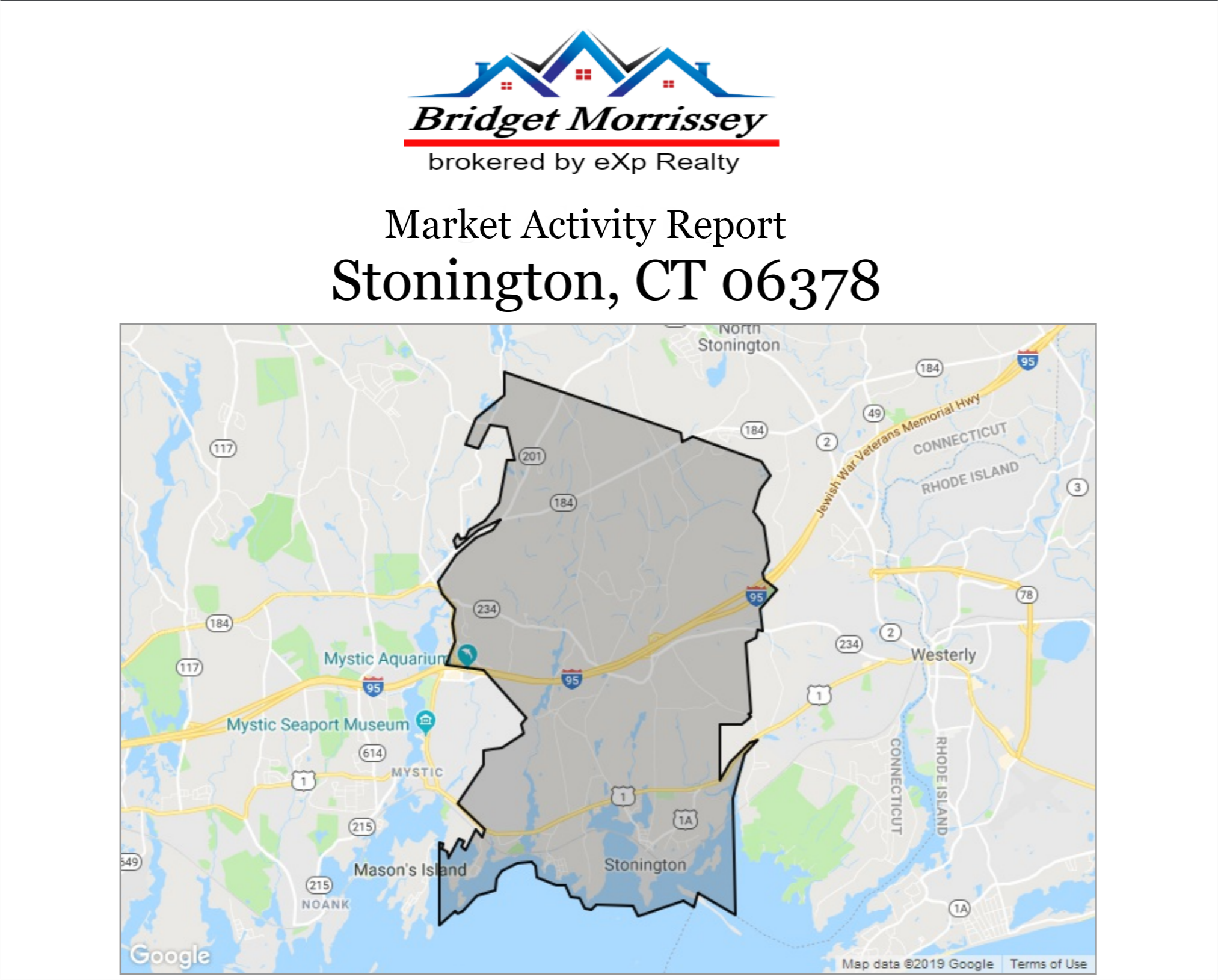 Stonington Real Estate Agent Bridget Morrissey Stonington Real Estate Market Report