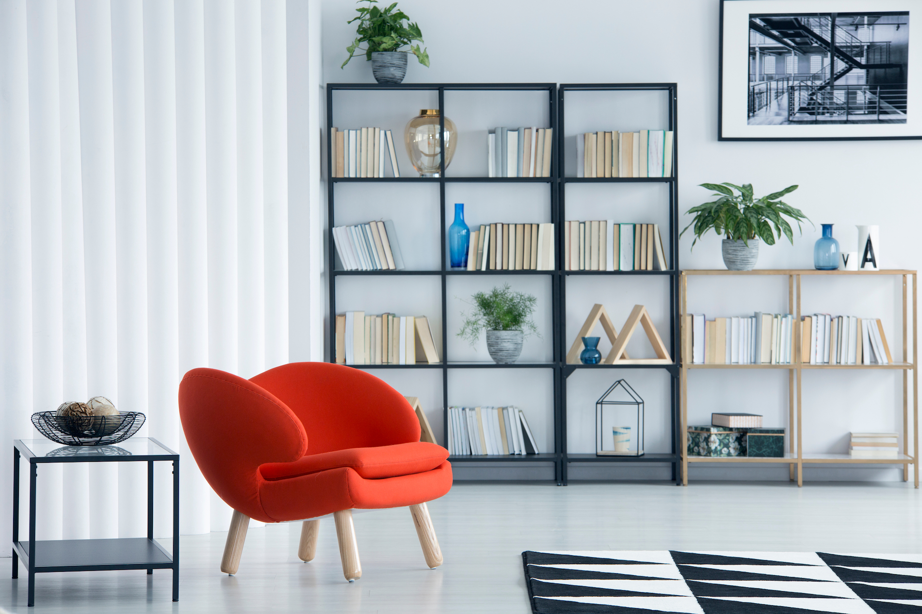 Make a Statement With Your Bookshelf In the New Year