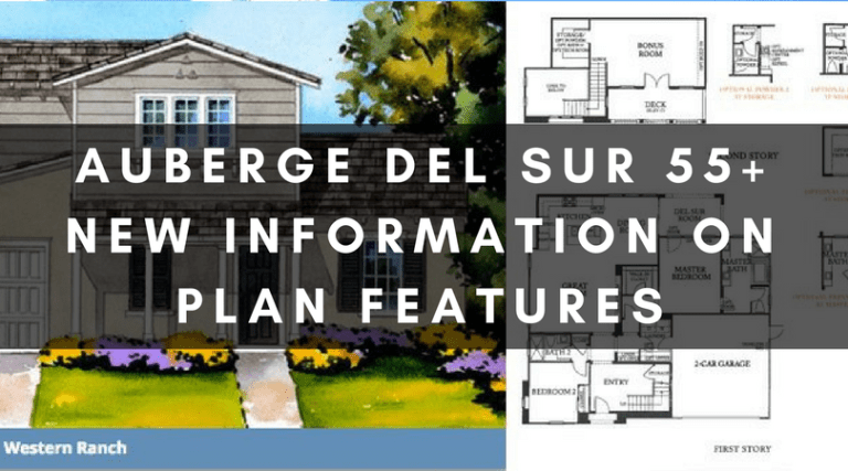 AUBERGE DEL SUR 55+ | NEW INFORMATION ON PLAN FEATURES