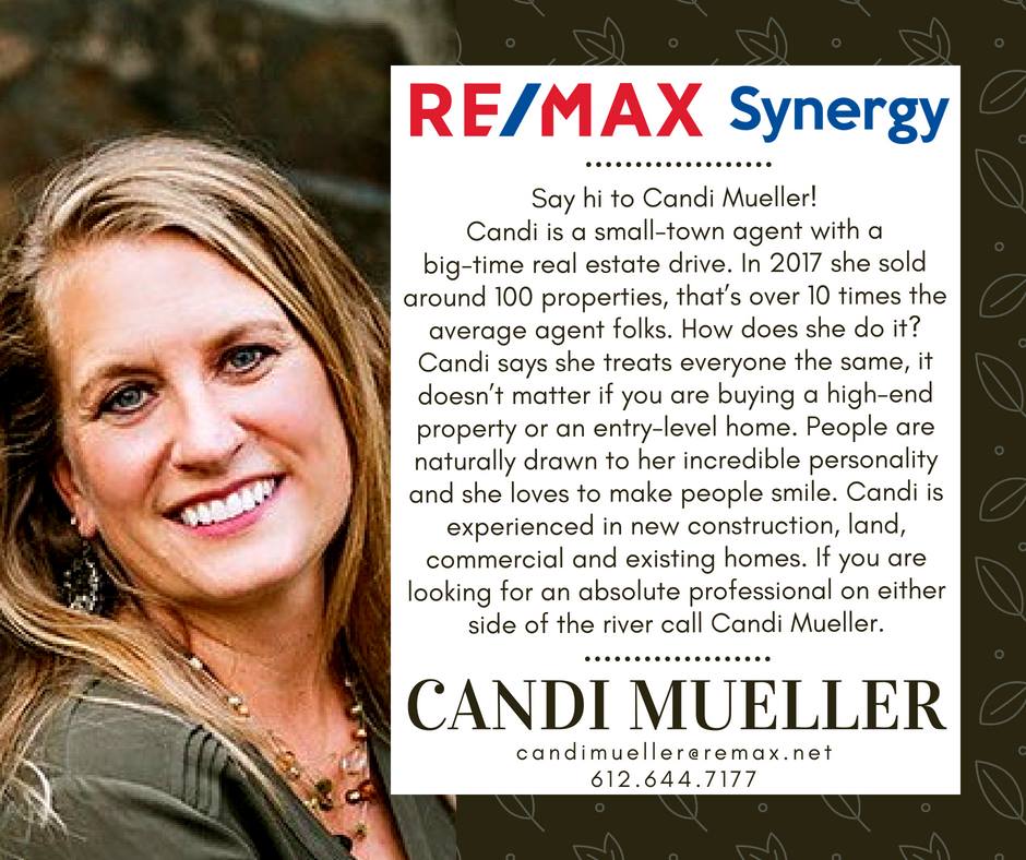 "Meet Candi Mueller" as featured by RE/MAX Synergy