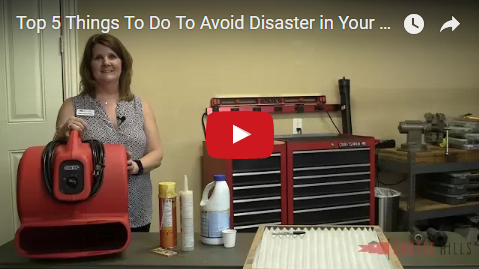 Top 5 Things To Do That May Help You Avoid a Disaster in YOUR Home!