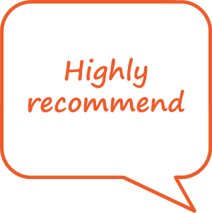 Would recommend without hesitation!
