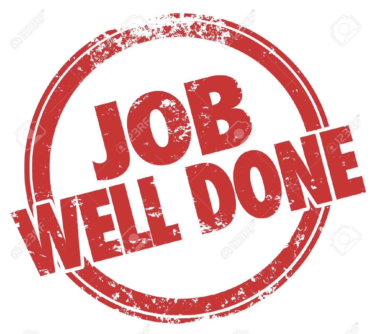 A Job Well Done!