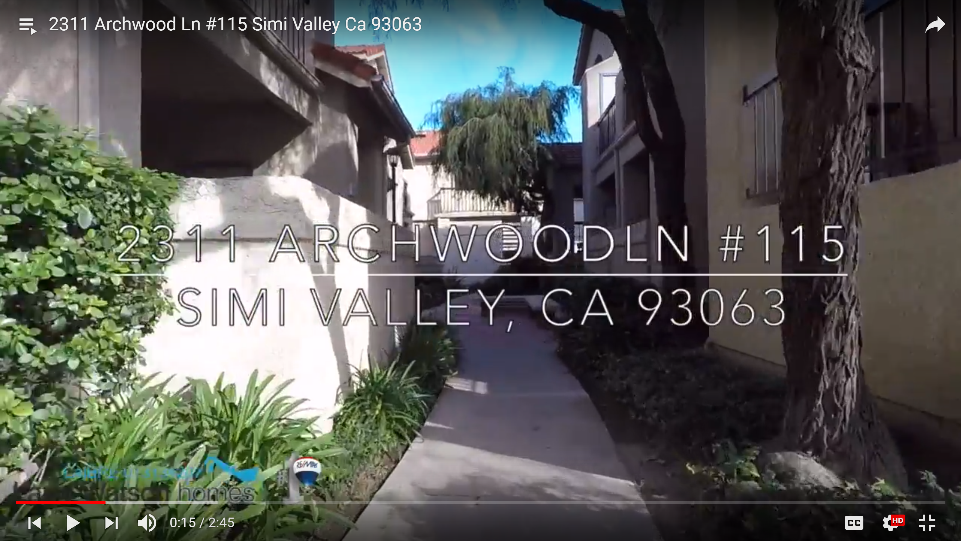 2311 Archwood Ln #115 Simi Valley Ca 93063