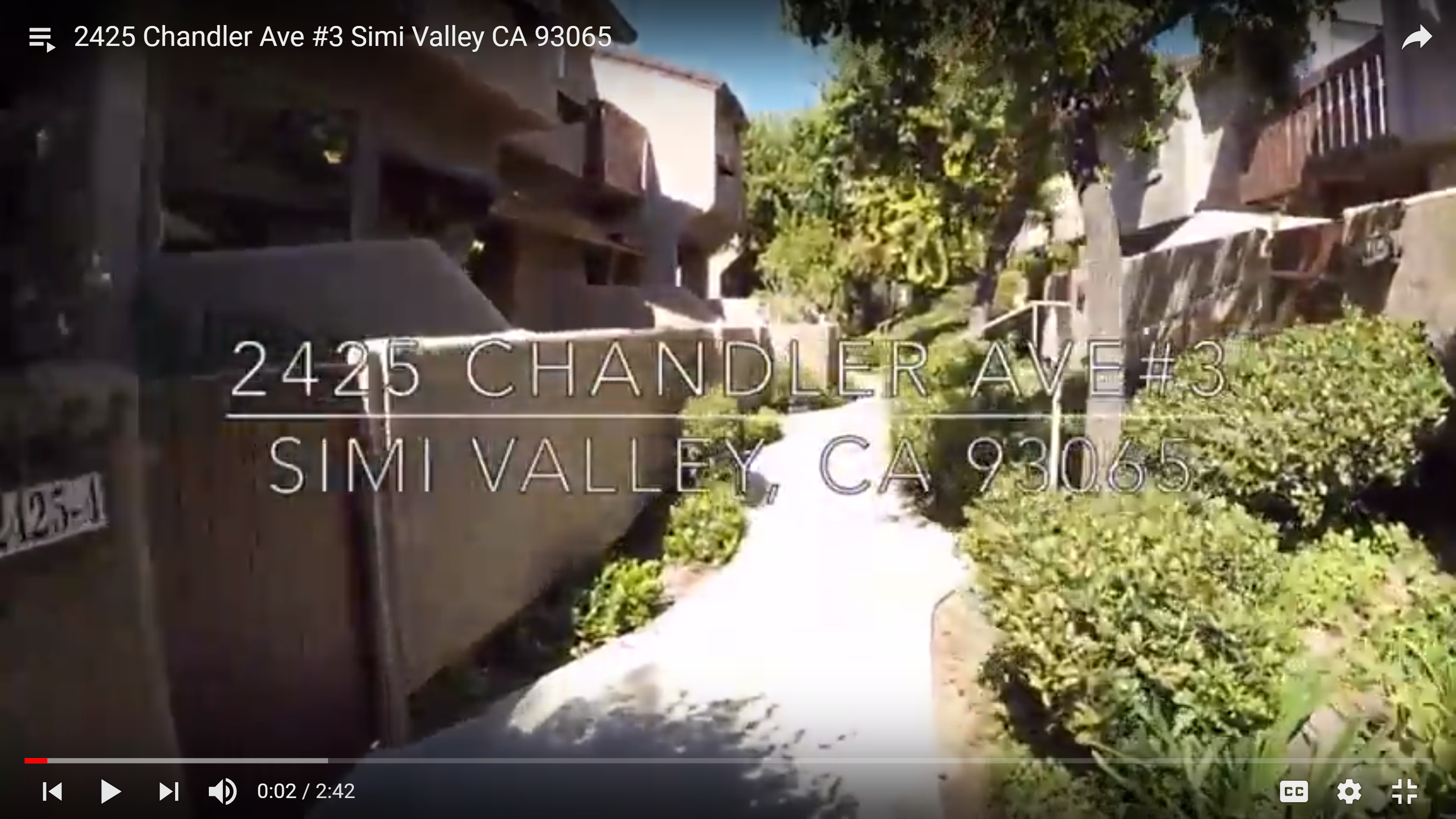 2425 Chandler Ave #3 Simi Valley CA 93065