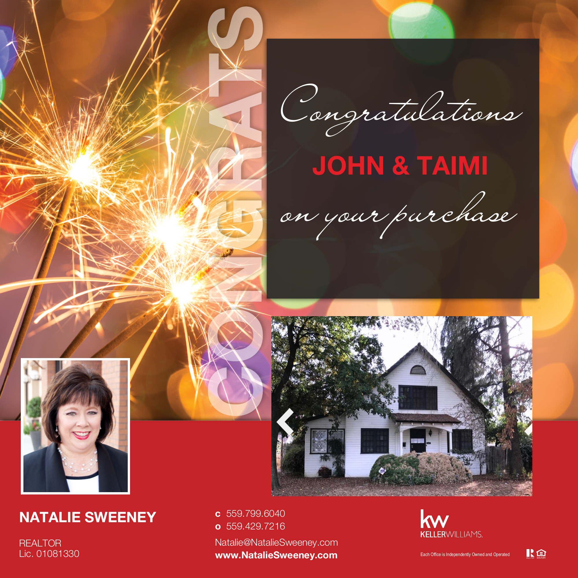 CONGRATULATIONS!