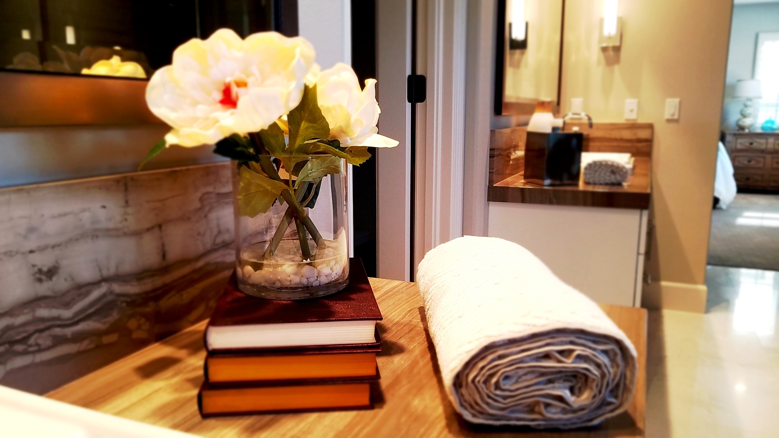 Heated Towel Rack Simple Life Pleasure | Houzz Bruce Clark Orange County Real Estate