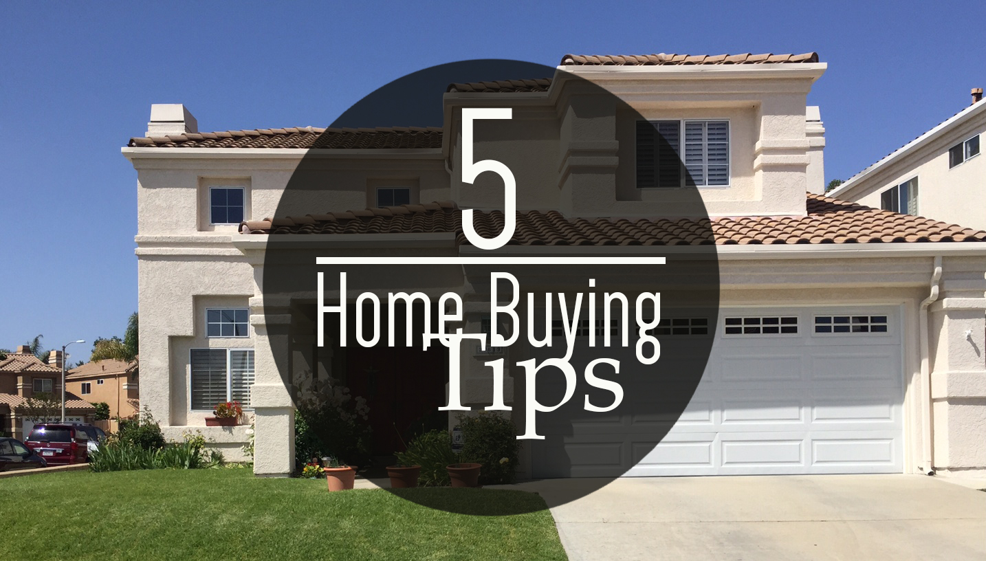 5 Tips for Buying a Home