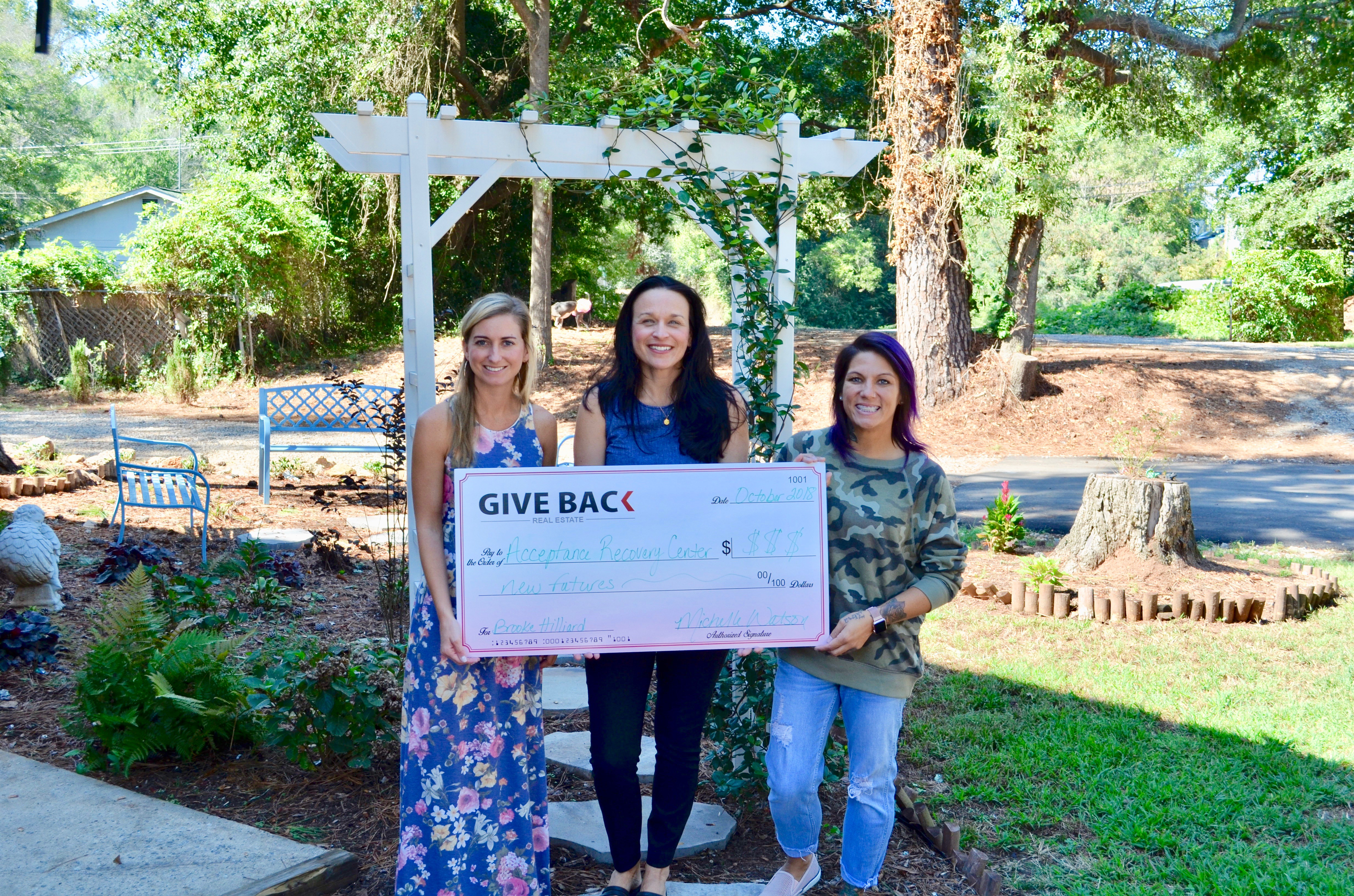 Michelle Visits Acceptance Recovery Center