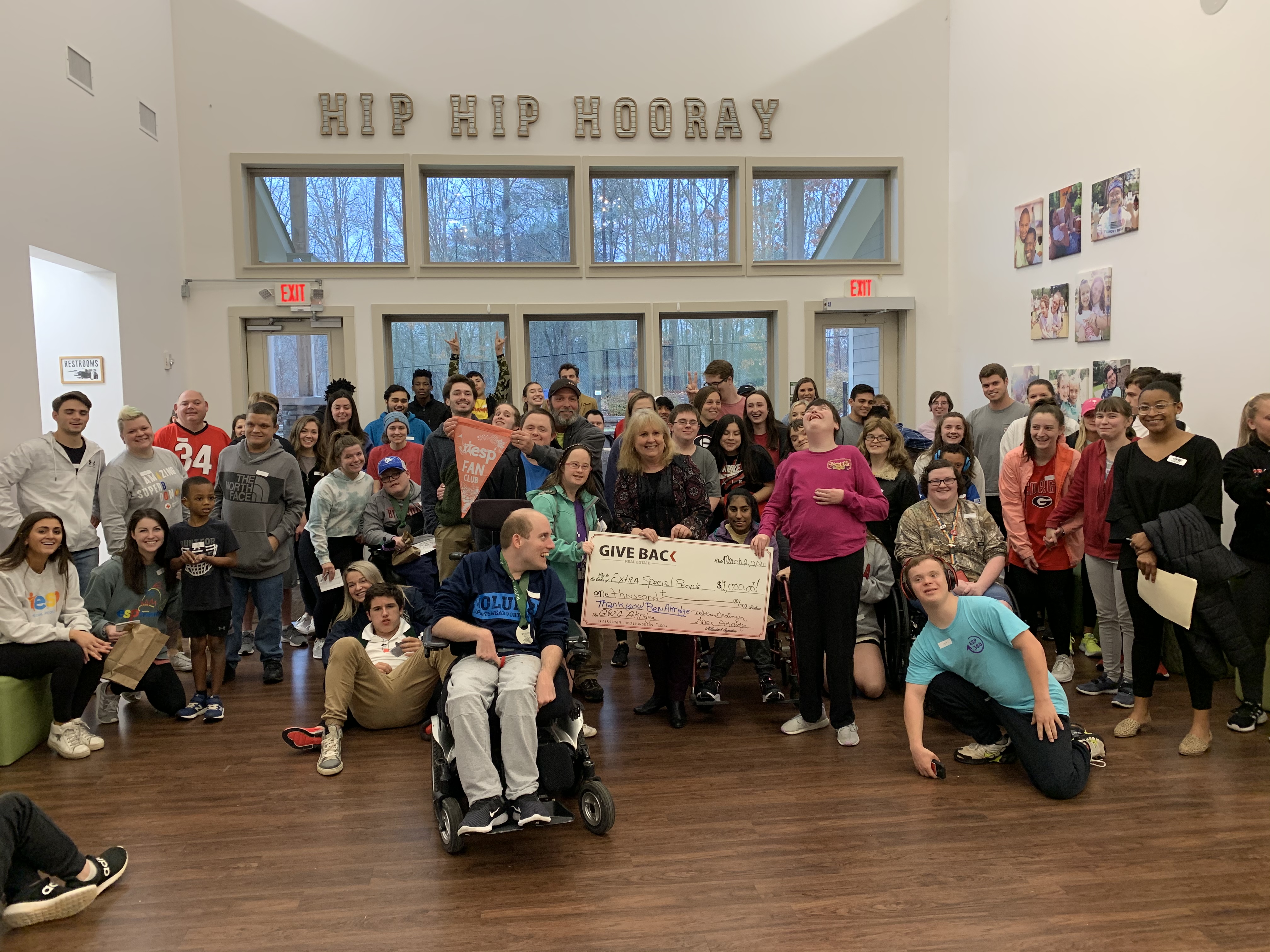 Debbie Grainger made a GIVE BACK to Extra Special People (ESP)