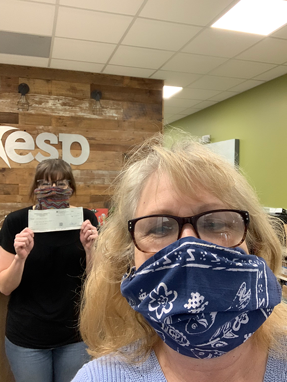 Debbie Grainger makes a GIVE BACK to ESP – Extra Special People