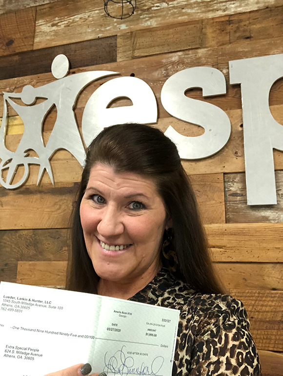 Cheri Cherry made a GIVE BACK to Extra Special People (ESP)