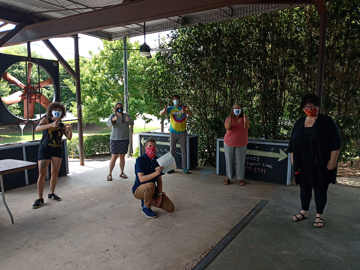 Jared Marsden GIVES BACK to Nuci’s Space