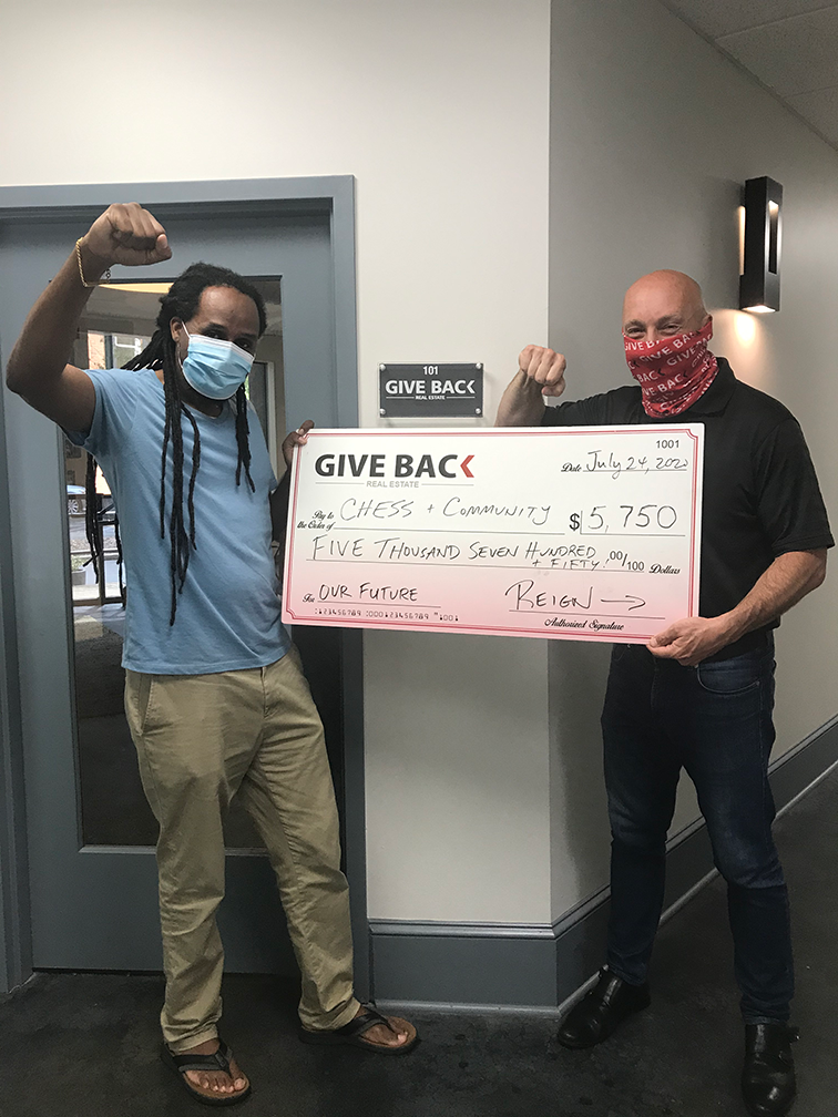 TEAM REIGN GIVES BACK to Chess and Community