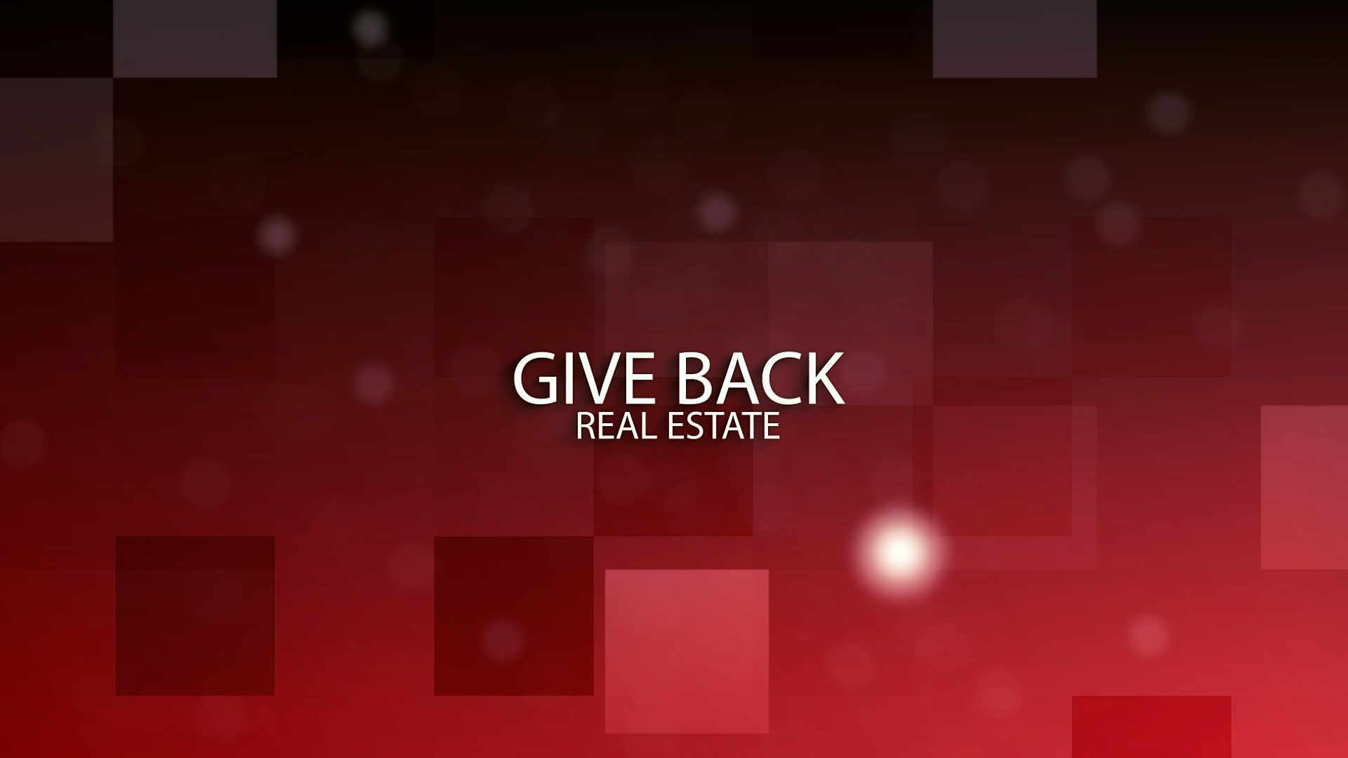 WE ARE GIVE BACK!