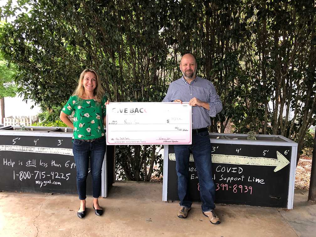 Deanna Brooks GIVES BACK to Nuci’s Space