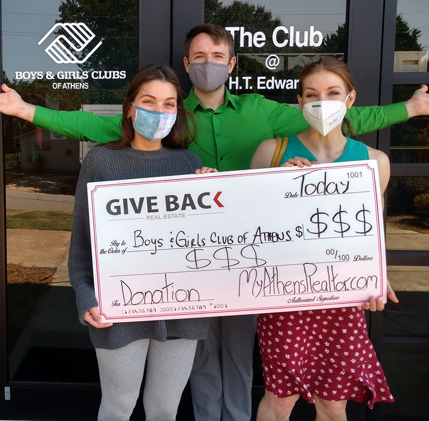 Georgui Kassaev GIVES BACK to the Boys and Girls Club of Athens