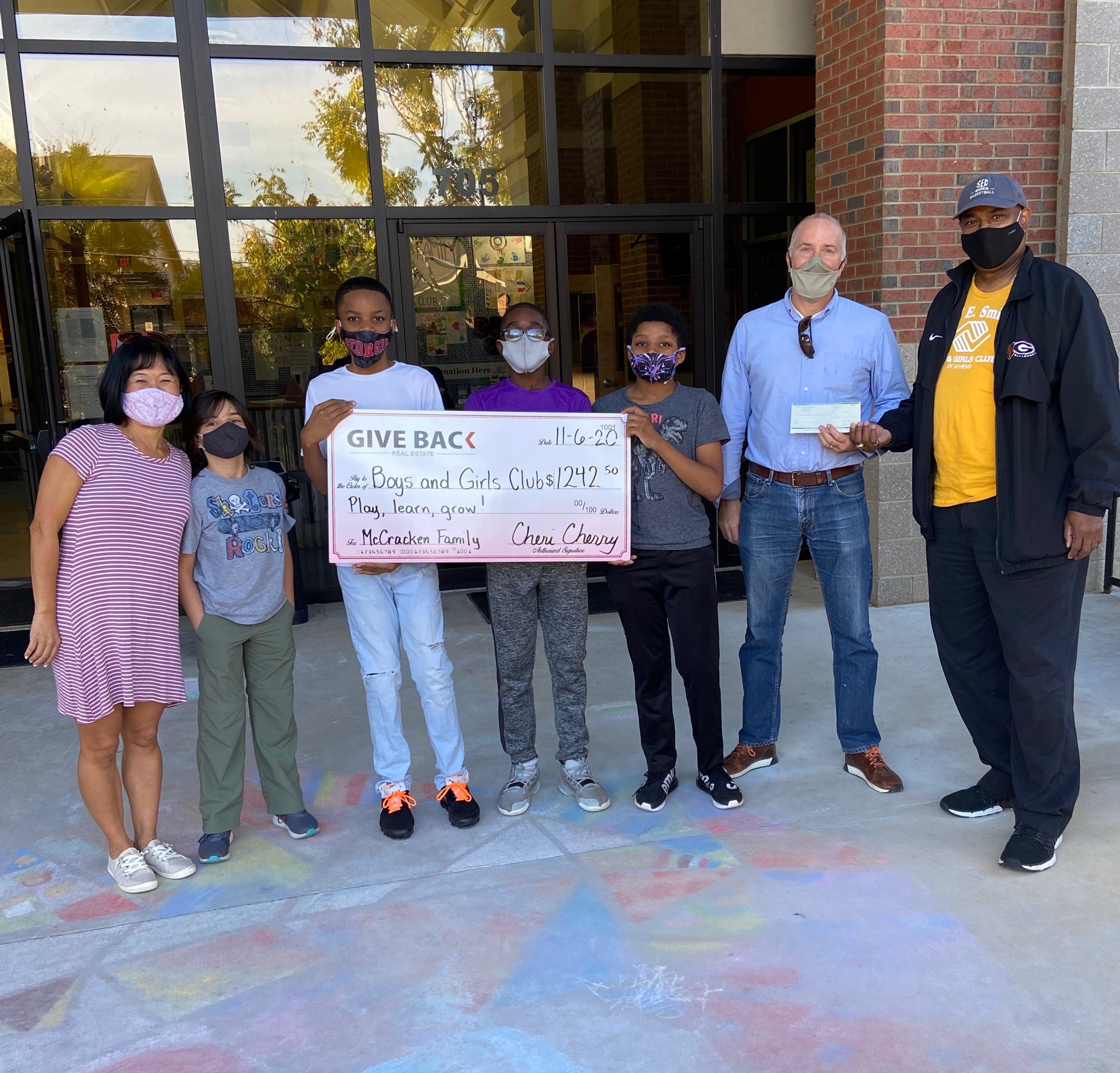Cheri Cherry GIVES BACK to the Boys and Girls Club of Athens