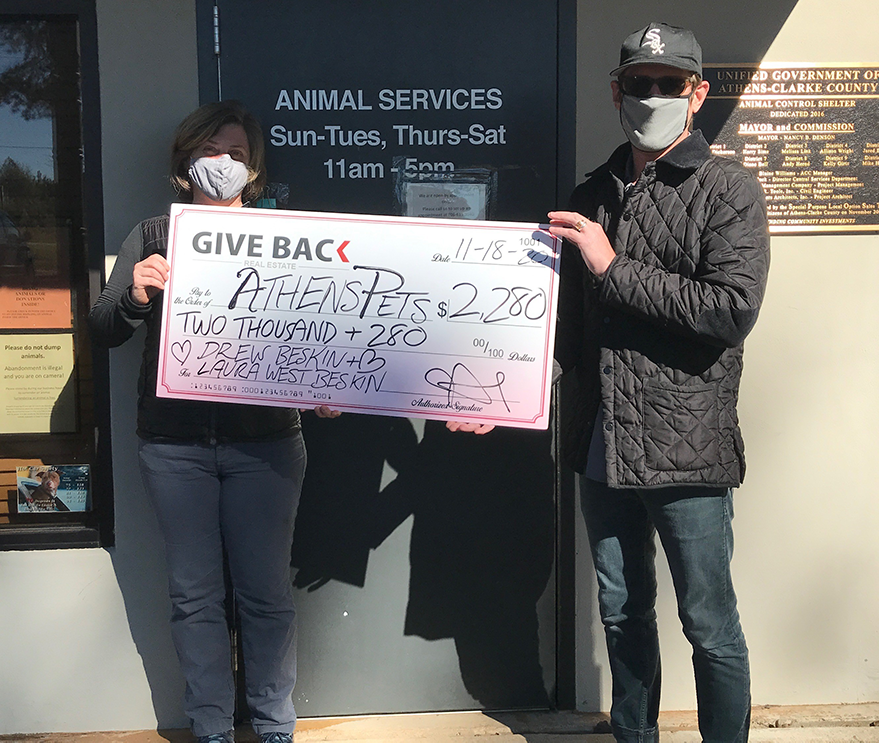 Jay Gulley GIVES BACK to AthensPets